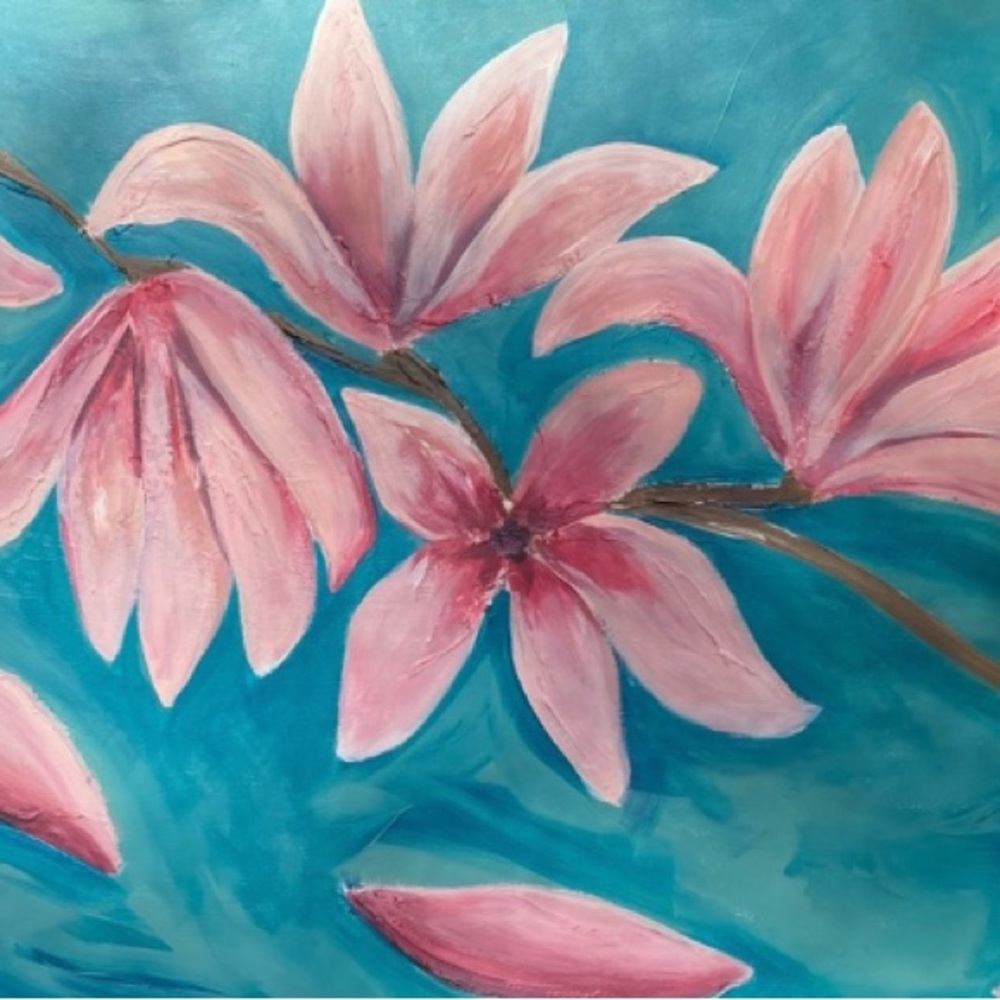DANCING PETALS 24x36”